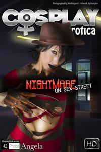 CosplayErotica - Angela Nightmare On Sex Street nude cosplay