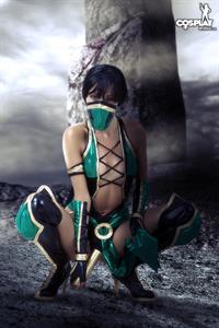 CosplayErotica - Jade (Mortal Kombat) nude cosplay