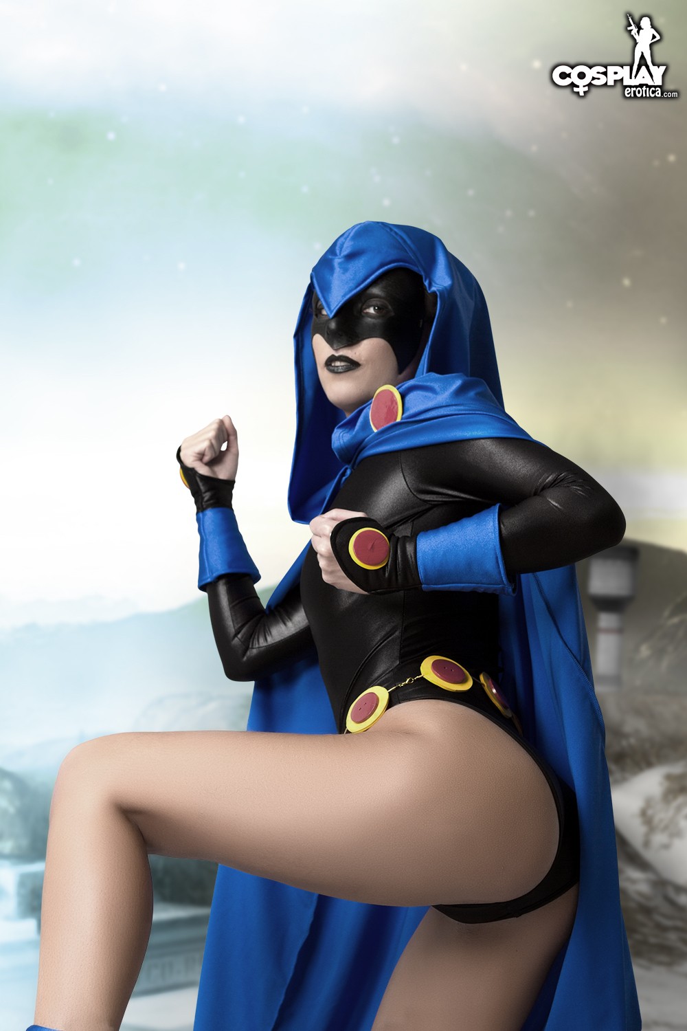 Cosplayerotica Raven Teen Titans Nude Cosplay