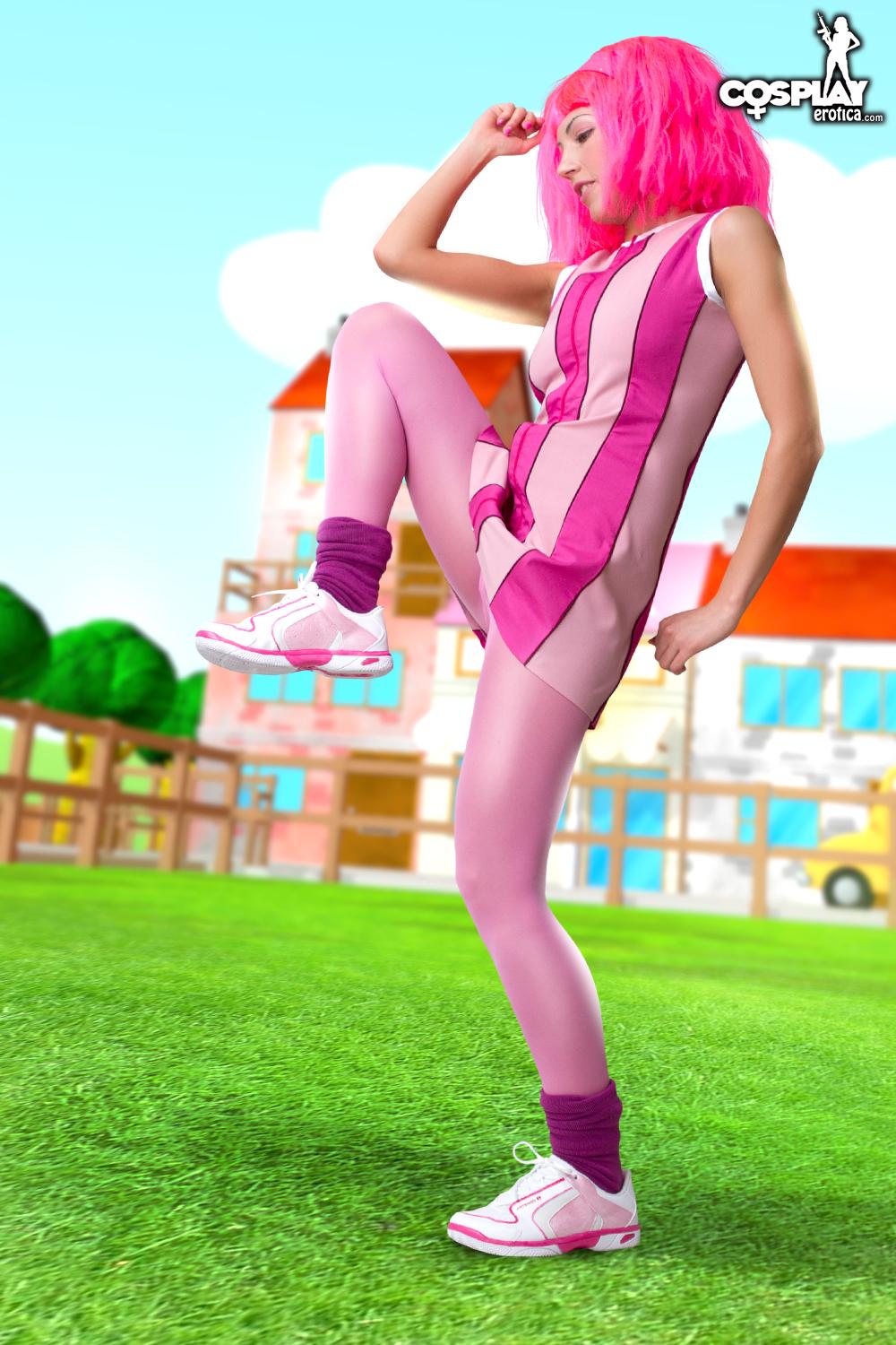 CosplayErotica - Stephanie (Lazy Town) nude cosplay