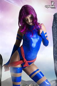 CosplayErotica - Psylocke (X-Men 3: The Last Stand) nude cosplay