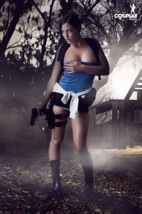 CosplayErotica - Jill Valentine (Resident Evil) nude cosplay