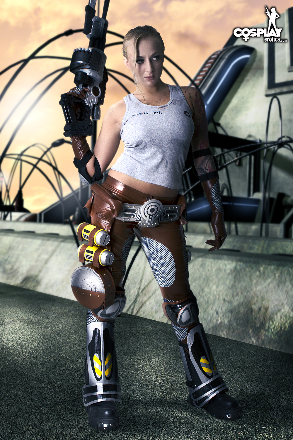 Gears Of Wars Cartoon Nude - CosplayErotica - Anya Stroud (Gears of war) nude cosplay