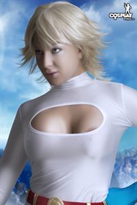 CosplayErotica - Power Girl (Kara Zor-L, Karen Starr) nude cosplay