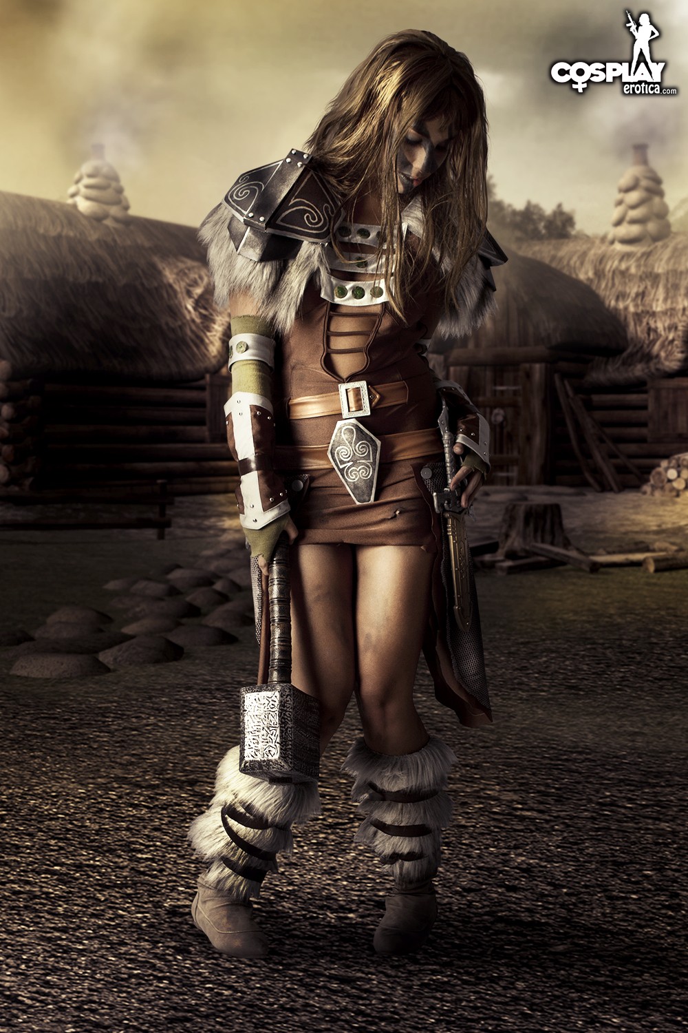 cosplay nude Skyrim aela