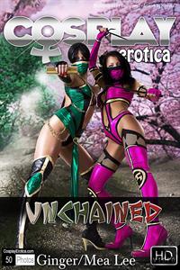 CosplayErotica - Mileena, Jade (Mortal Kombat) nude cosplay