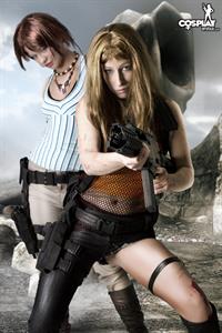 CosplayErotica - Sheva, Alice (Resident Evil) nude cosplay