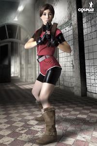 CosplayErotica - Claire (Resident Evil) nude cosplay