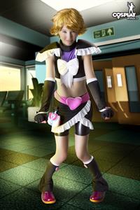 CosplayErotica - Cure Black (Misumi Nagisa Futari wa Pretty Cure) nude cosplay