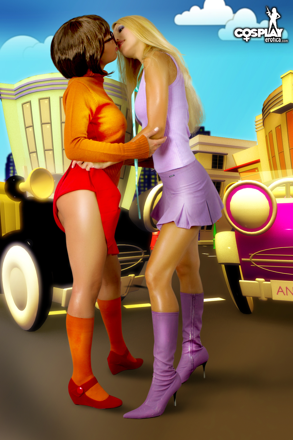 Nude Scooby Doo Cartoons - CosplayErotica - Velma Dinkley, Daphne Blake (Scooby-Doo ...