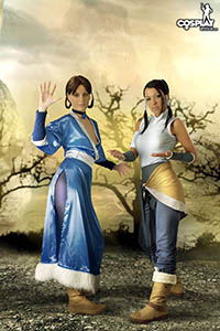 Korra and Katara