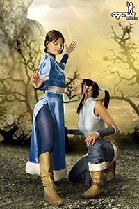 Korra and Katara